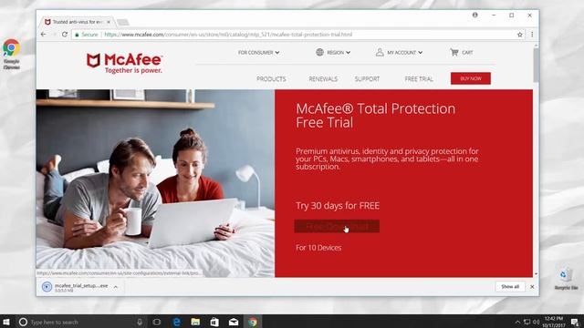 How to Install an Antivirus for Free in 2017 McAfee Antivirus смотреть онлайн