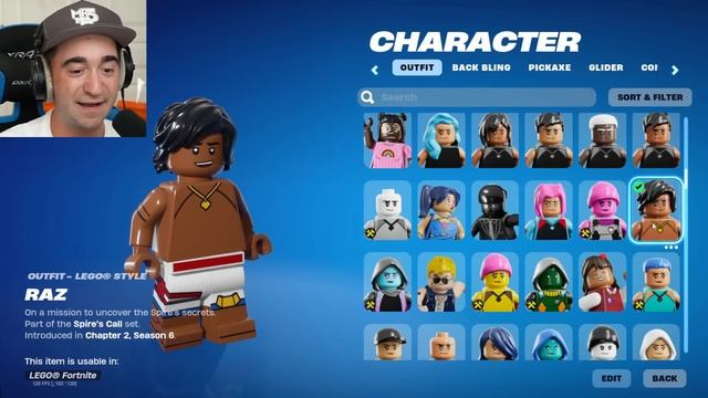 Unlocking Every LEGO Skin EARLY! (Fortnite Chapter 5) смотреть онлайн