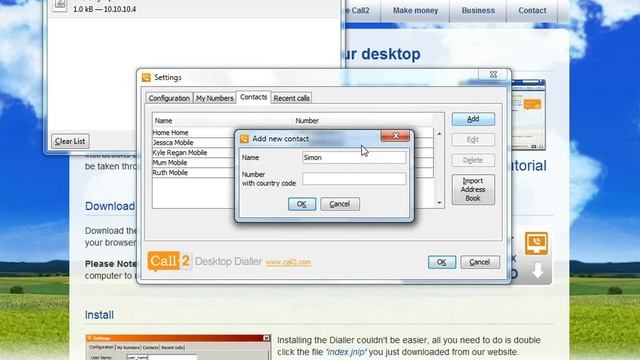 Call2 Desktop Dialler смотреть онлайн