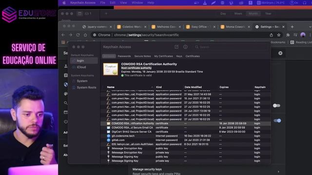 Como resolver o problema de certificado (ERR_CERT_AUTHORITY_INVALID) Windows & Mac смотреть онлайн