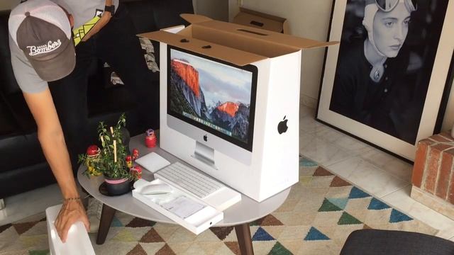 Unboxing IMac 21,5" 8GB 1TB Ci5 | MK142E/A смотреть онлайн