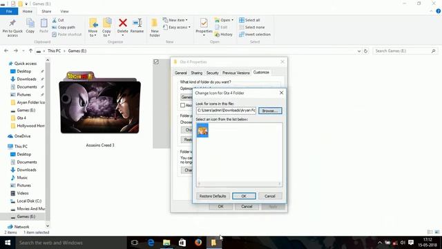 DragonBall Folder Icon| How to customize your folder icon on windows 10 смотреть онлайн