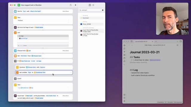 Quick tasks entry with tags picker смотреть онлайн