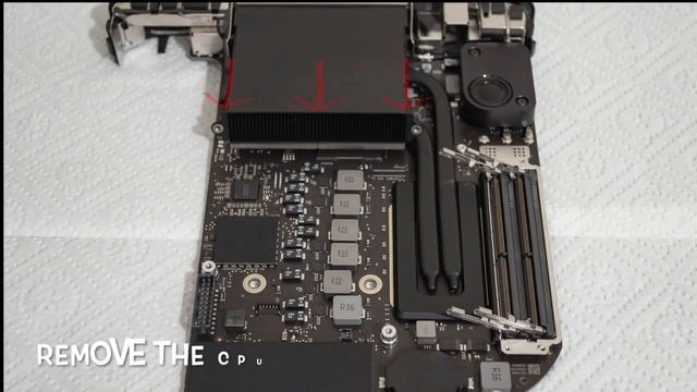 Mac Mini 2018 - Changing thermal paste / repaste смотреть онлайн