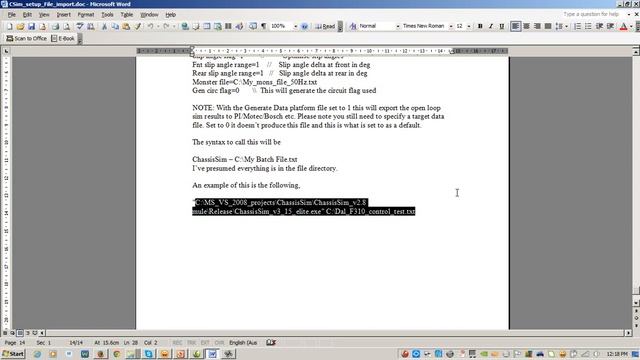 Dan's Vehicle Dynamics Corner - ChassisSim Scripting смотреть онлайн