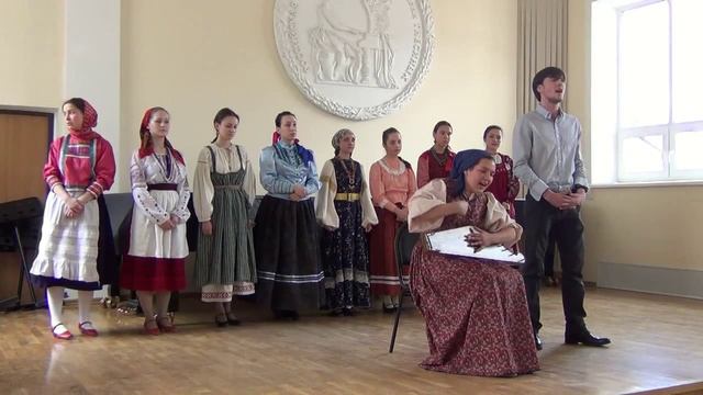 Фольклорный ансамбль старших курсов РНХ МК им. Гнесиных смотреть онлайн