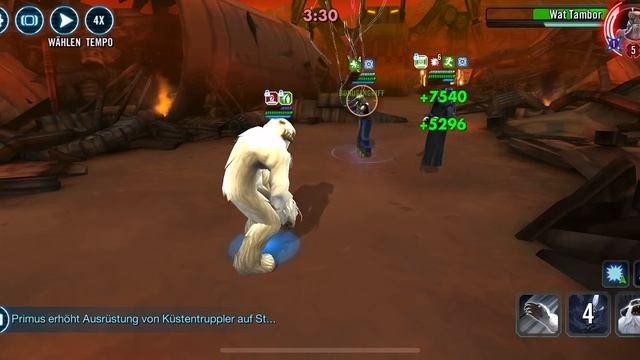 Wampa vs. SEE (SWGOH, GAC) смотреть онлайн