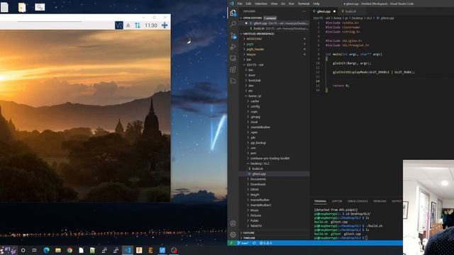 OpenGL 2.1 on Raspberry Pi - Drawing a Square Tutorial 01 смотреть онлайн