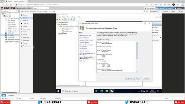 Windows Server DFS rol #3 Replicación смотреть онлайн
