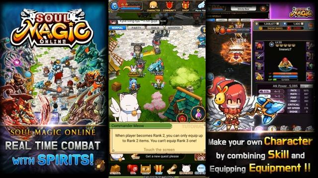 Soul Magic Online (Gameplay Android) #3 смотреть онлайн