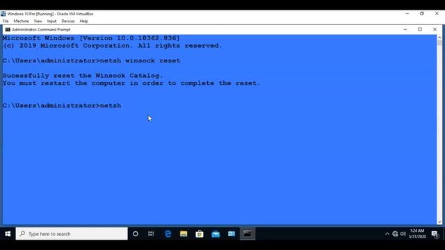 Fix TCPIP Corruption in Windows 10 Using Netsh смотреть онлайн