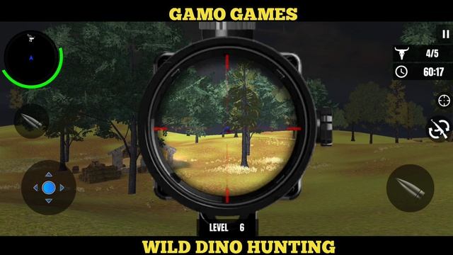 HUNTING MONSTER DINOSAUR WITH RIFLE GUN IN WILD DINO HUNTING ANDROID GAMEPLAY смотреть онлайн