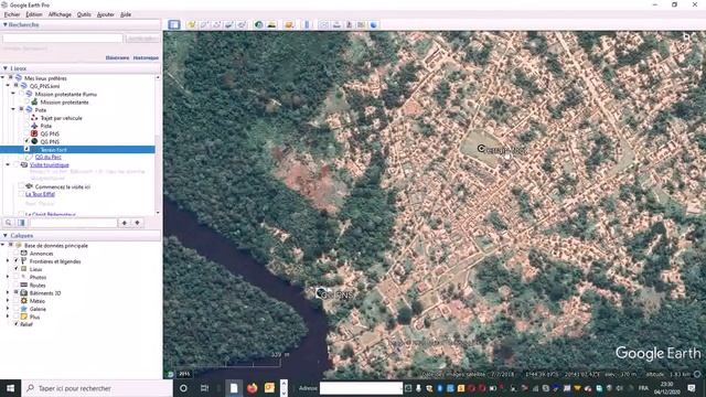 Comment réaliser une carte avec Google Earth Pro смотреть онлайн