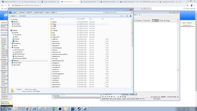 FFXI Private Server Adding stats to armor and weapons tutorial. смотреть онлайн