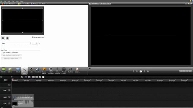 Camtasia Studio - урок: Монтаж видео. смотреть онлайн