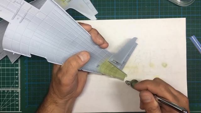 Airfix 1/24 F6F-5 Hellcat in FAA service. Part 3.. a tail to tell.. смотреть онлайн