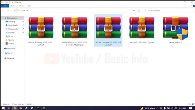 How To Download & Install WinRAR Software For Windows 7/8/10 WinRAR Full Free Version - Basic Info смотреть онлайн