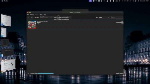 Run Switch Games on Mac & PC using Ryujinx