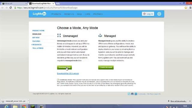 how to make a minecraft server 1.6.2/1.6.4 using hamachi (also work on the cracked) смотреть онлайн