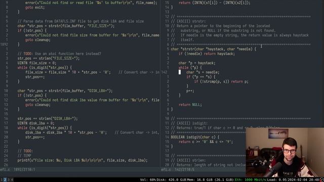 Load File from Disk Blocks & Other Abstractions | UEFI Dev (in C) смотреть онлайн