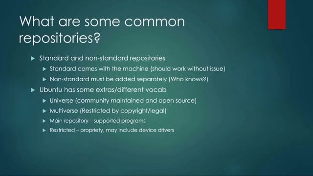 CIS 245 Week 3 Updates, Installs, and Repositories смотреть онлайн