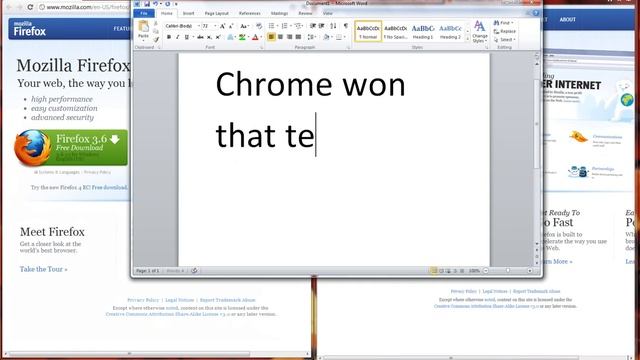 Browser Wars: Speed Test, IE9 vs Chrome смотреть онлайн