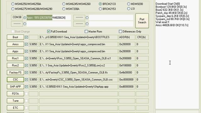 Tutorial Flashing Samsung Corby 2 GT-S3850 Video Flashing Tutorial смотреть онлайн