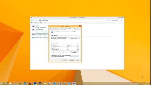 How to Create a System Restore point in Windows 8 смотреть онлайн