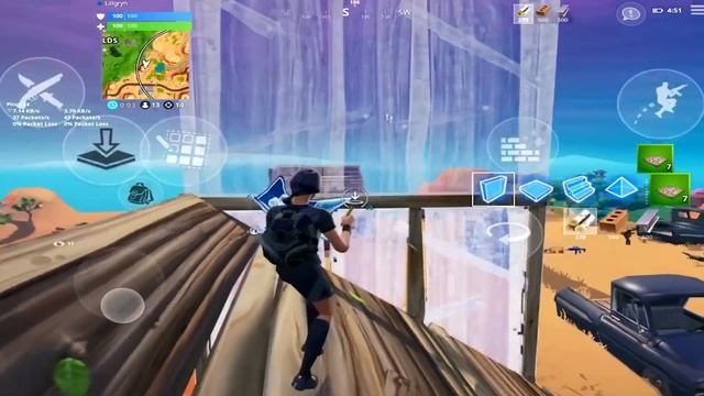 Insanely high quality gameplay - Fortnite mobile 1080p 60fps part 2 смотреть онлайн