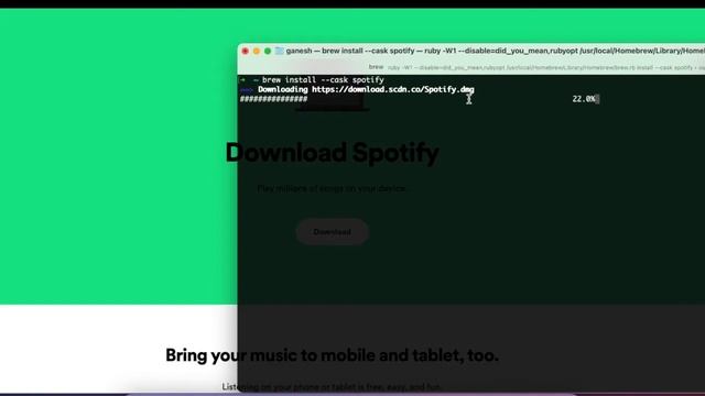 Install Spotify in MacBook Pro - 2021 смотреть онлайн