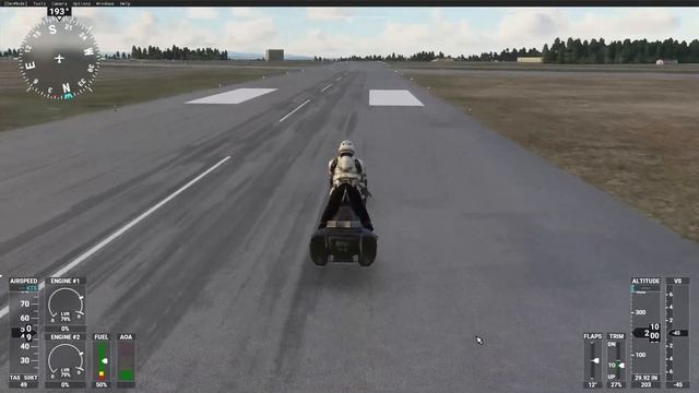 #FS2020 - Speeder bike in Microsoft Flight Simulator смотреть онлайн