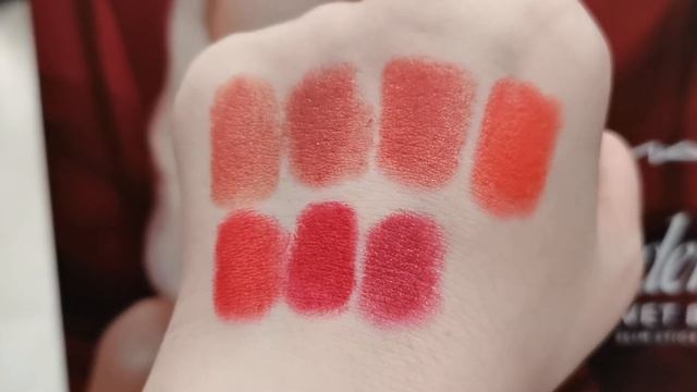 NEW M.A.C || جديد ماك - Powder Kiss Velvet Blur Slim Stick Swatches смотреть онлайн