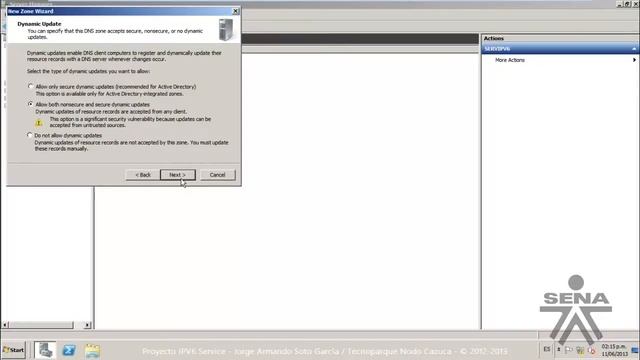 Instalación y configuración de DNS+IPv6 en Windows Server смотреть онлайн