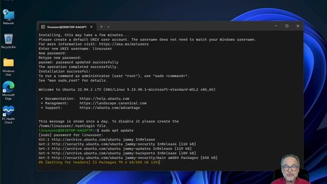 Assembly 10: Installing Windows Subsystem for Linux (WSL) and Ubuntu on Windows 10/11 смотреть онлайн
