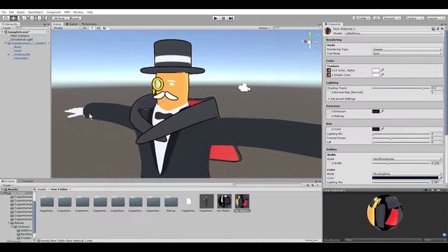VRM Avatar MToon Outline смотреть онлайн