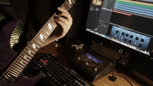 Caparison Horus recorded with Hughes and Kettner Tubeman II preamp смотреть онлайн
