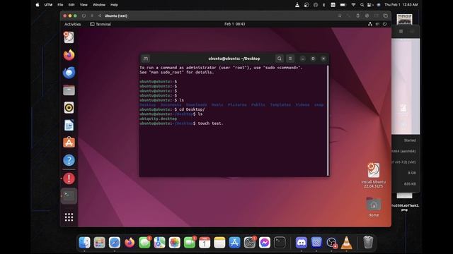 UTM & Ubuntu Desktop Version Installation Tutorial (ARM Mac) смотреть онлайн