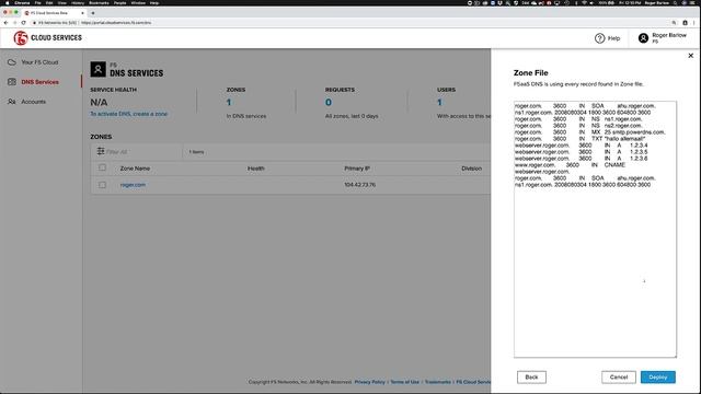 F5 DNS Cloud Service: provision secondary DNS in minutes смотреть онлайн