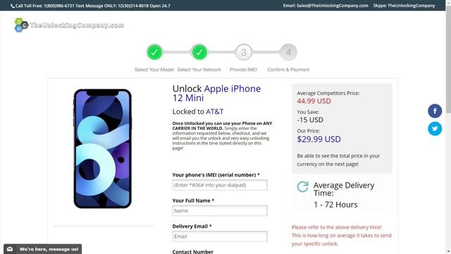 How to Unlock iPhone 12 Mini and use it with any Carrier смотреть онлайн