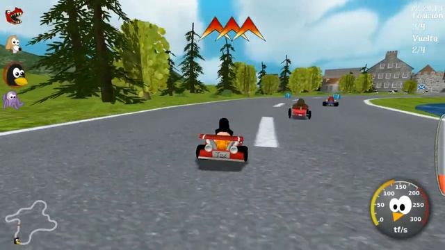 SUPER TUX KART смотреть онлайн