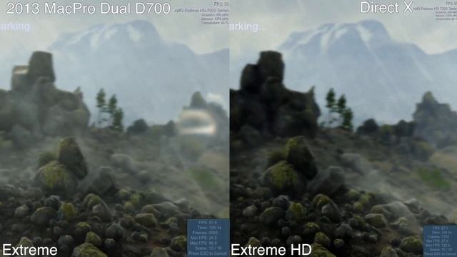 Mac Pro 2013 Valley Benchmark: AMD FirePro D700 смотреть онлайн