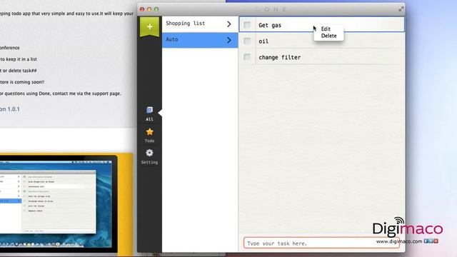 Done, the free, simple todo list app for mac. смотреть онлайн