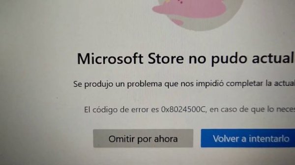 Problemas con la Tienda Microsoft Store 0x8024500C la Directiva impide la instalación SOLUCIÓN