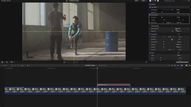 FCPX Screen Shake Effect | Final Cut Pro X Tutorial