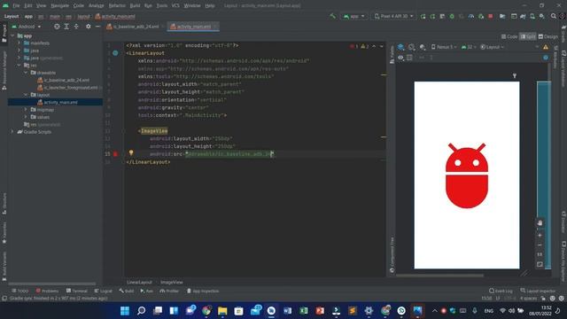 What is ImageView and How To Add Image in Android Project | PART 8 | (Android Studio) | Sinhala смотреть онлайн