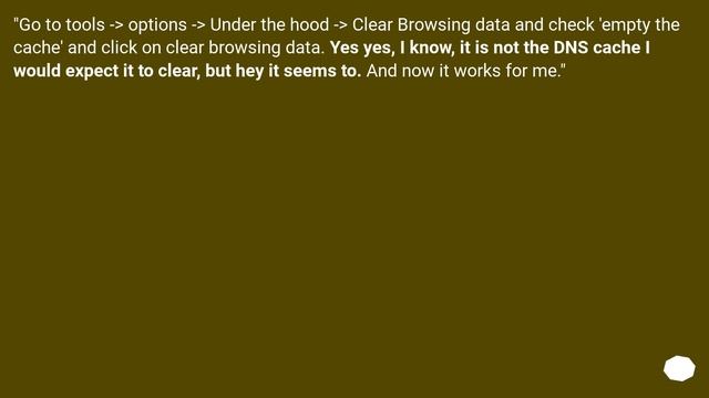 How to clear/flush the DNS cache in Google Chrome? смотреть онлайн