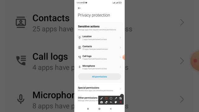 Google Apps access permission setting on Physical Activity | Android Phone смотреть онлайн