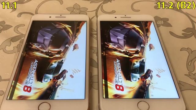 iPhone 8 plus speed test 11.2 beta 2 vs 11.1 смотреть онлайн