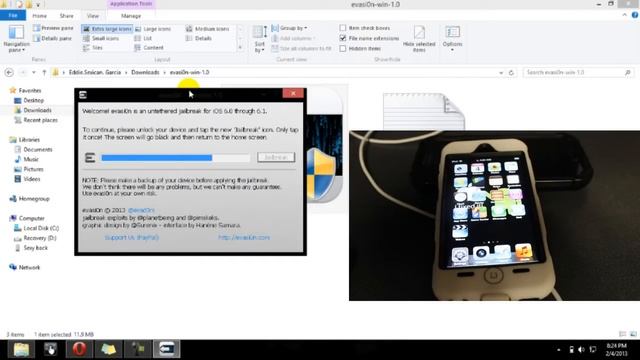 Jailbreak for IOS 6 for Itouch 5G, Iphone 5, Ipad (2013) смотреть онлайн