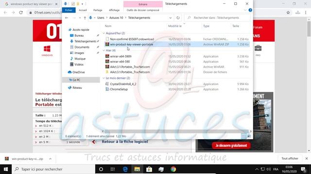 Comment retrouver la clé d’activation de Windows avant une Formatage / Find Windows Product Key ? смотреть онлайн